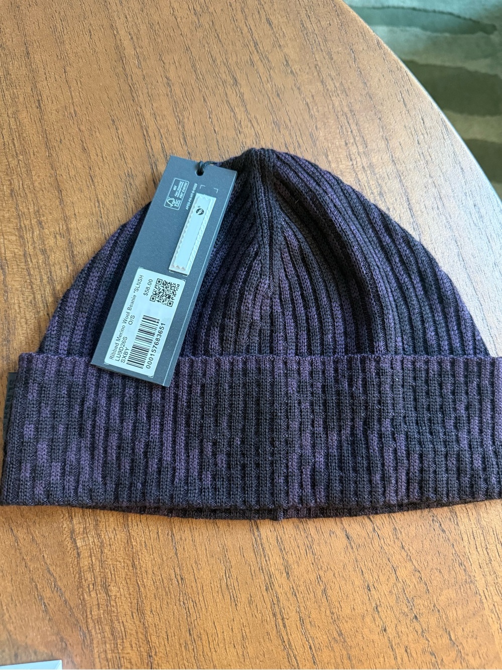SLNSH by lululemon Ribbed Merino Wool Beanie NWT